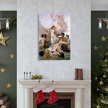 William-Adolphe Bouguereau 【ヴィーナスの誕生】限定百 William-Adolphe Bouguereau, Old Masters Figure Print : Song